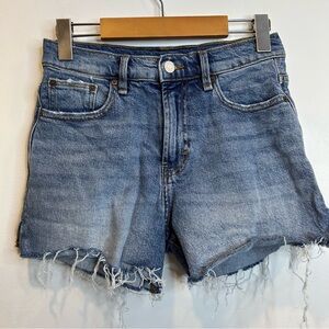 Habitual Danny Cut Off Denim Jean Shorts Pacific Wash